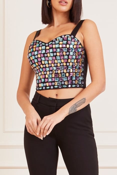 THE TILLY CORSET JET BLACK A996 1