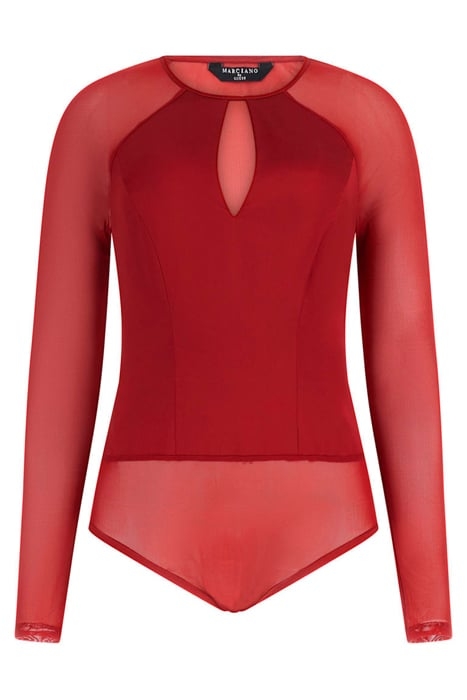 NEVE BODYSUIT BOHEMIAN RED 4