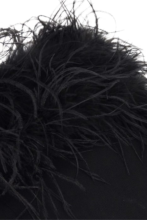 EVITA BANDAGE DRESS JET BLACK 8