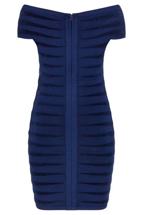 PORSHA SWEATER DRESS SECRET BLUE 5