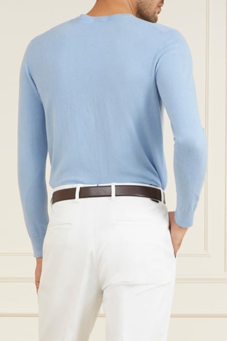 ESSENTIAL GARMENT FAINT SWEATER BLUE 2