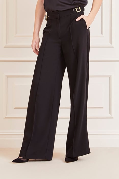 DIANE WIDE PANTS JET BLACK 1