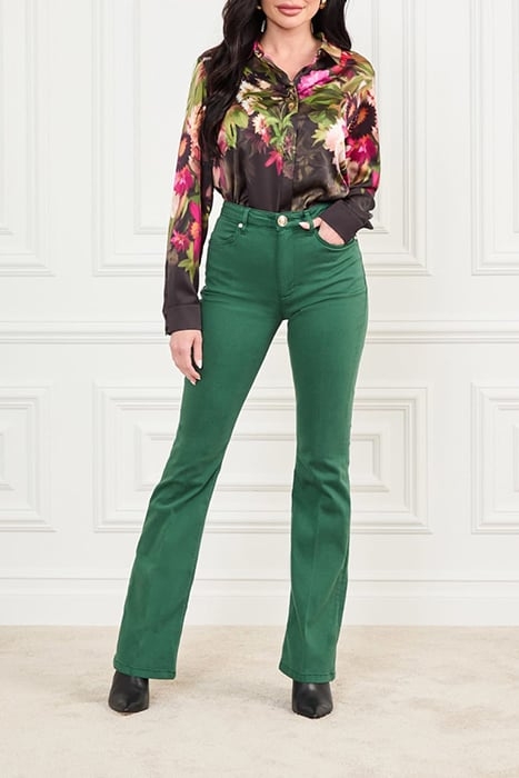 NEW KAYLA DENIM CHASER GREEN 3