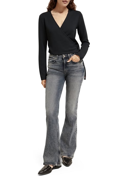 WRAP CARDIGAN BLACK 3