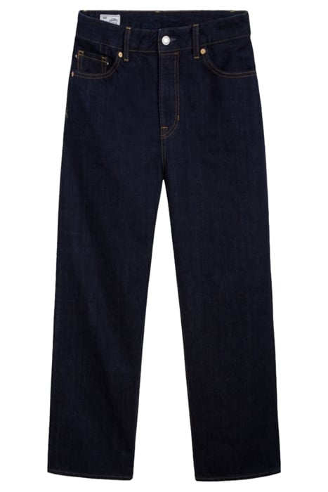 LIORA CROPPED SELVAGE CLEAN EASY FADE INDIGO RINSE 4