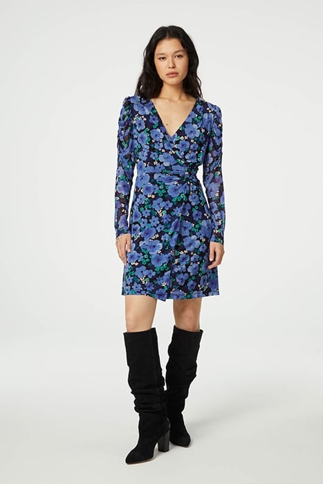 FLAKE DRESS BLUEMSBURY/FEELING G 1