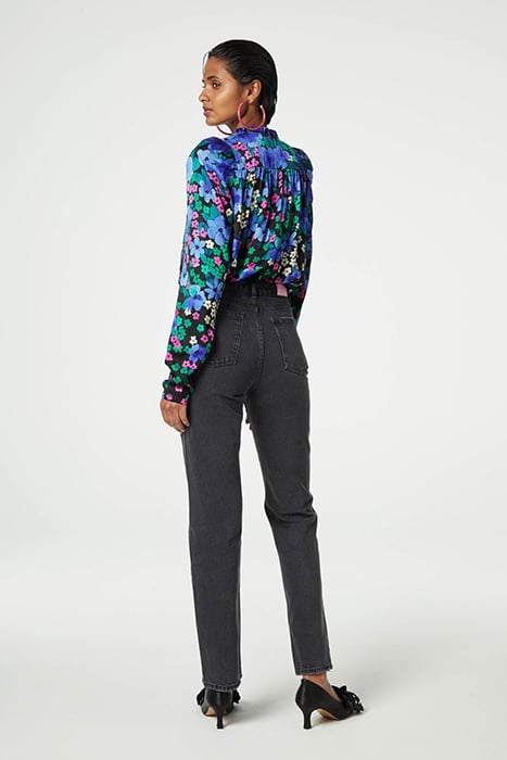 DIDI TOP BLACK/FEELING GREEN 3