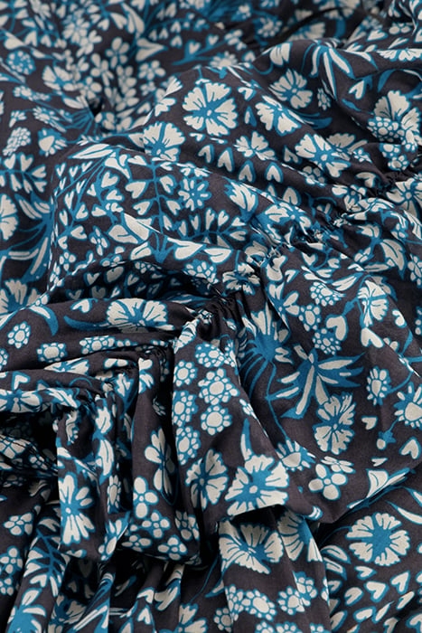 FLORE DRESS TASTY TEAL/CREAM WHI 5