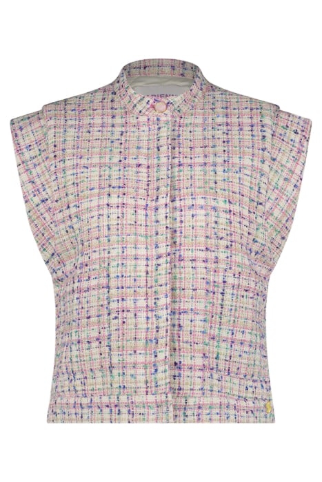 TWIGGY GILET BUBBLE GUM PINK 4