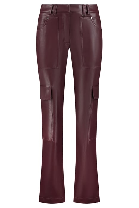 ALBANIA PANTS DEEP RED 1