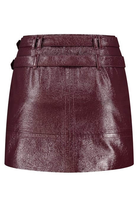 AMBON SKIRT DEEP RED 2