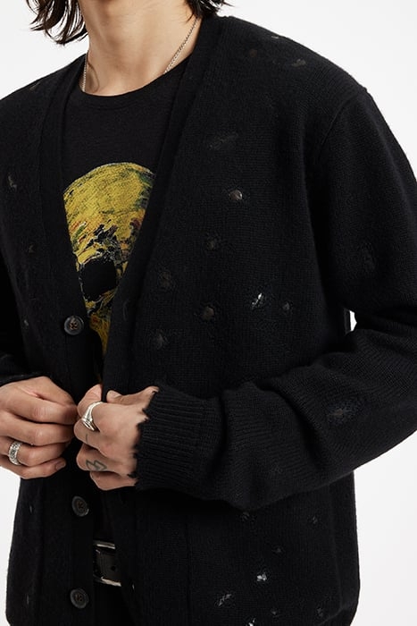 MIRADOR EASY FIT CARDIGAN BLACK 3