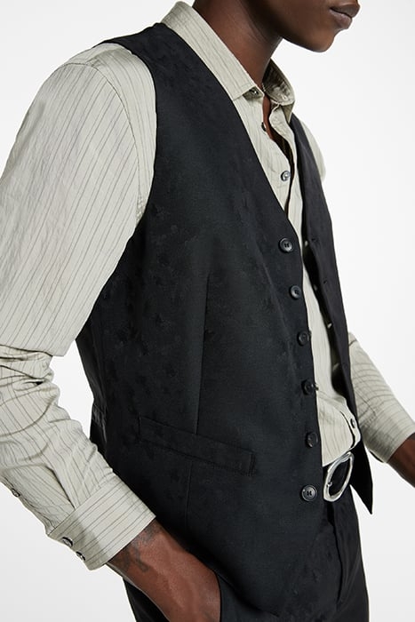 FRONT BODY DARTS VEST BLACK 3