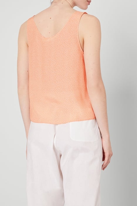 SHORT TOP WITHOUT SLEEVES U COLLAR DOUCETTE 2