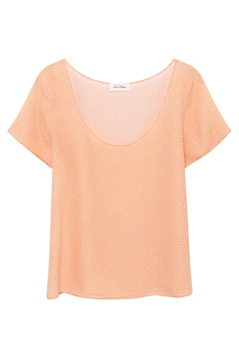 SHORT TOP WITH SHORT SLEEVES U COLLAR DOUCETTE 4
