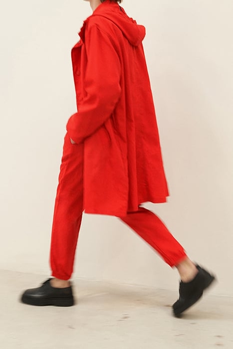 LONG LOOSE HOODED PARKA FLAMENCO 4