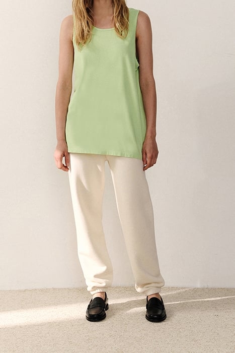 MID-LENGTH CREW NECK VEST AMANDE VINTAGE 3