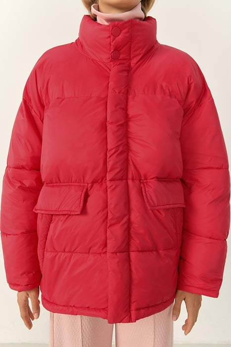 UNISEX LARGE PUFFA COAT FRAMBOISINE 1