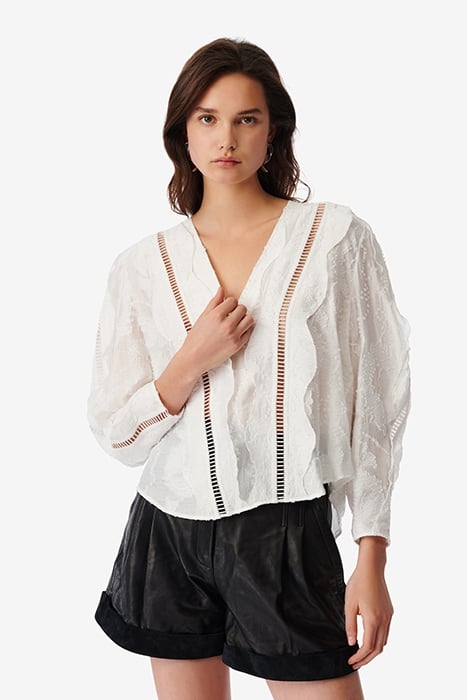 KEKOA BLOUSE IN WHITE 1