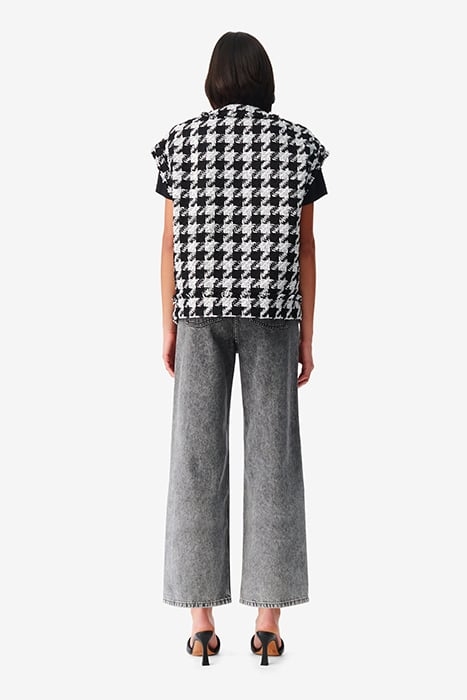 LILOUS VEST IN BLACK/WHITE 3