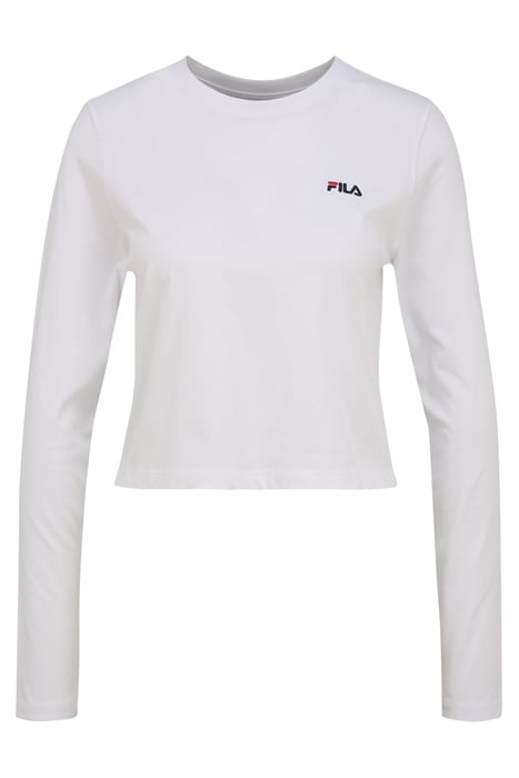 ECE CROPPED LONGSLEEVE SHIRT BRIGHT WHITE 1