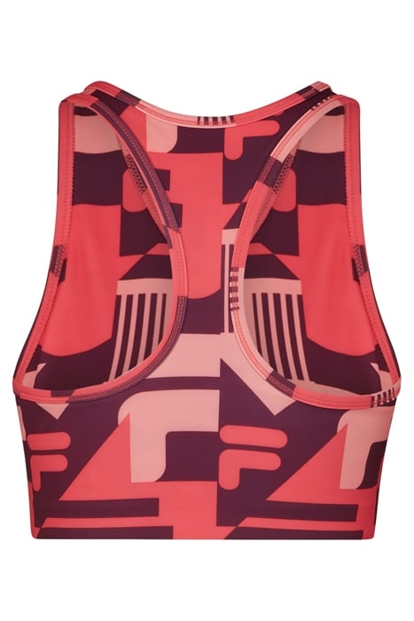 RAGUSA AOP SPORTS BRA AMARANTH REACT AOP 2