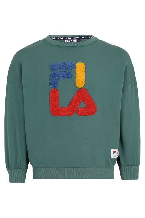 TIMMENDORF OVERSIZED CREW NECK BLUE SPRUCE 1