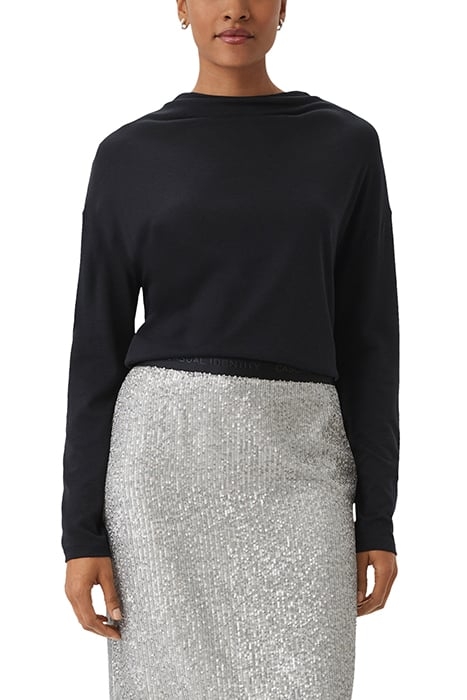 COMMA T-SHIRTS GREY/BLACK 1