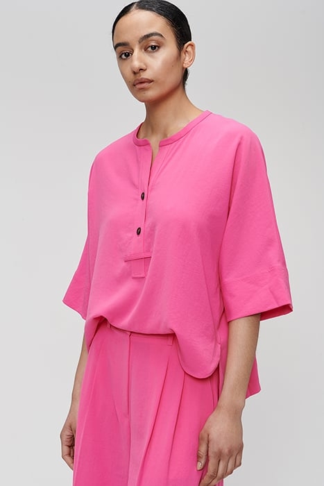 LOOSE TOP CARMINE ROSE 1