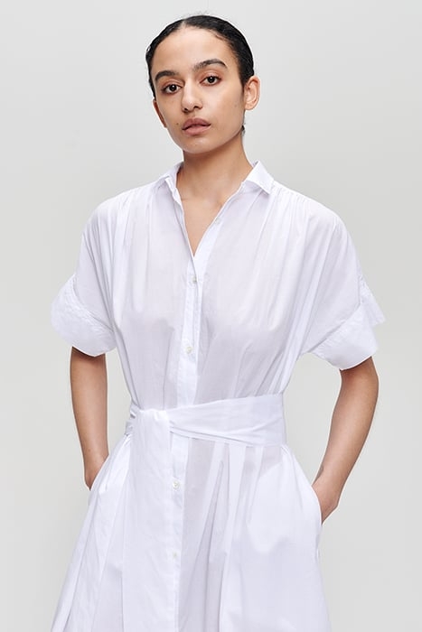 COTTON VOILE DRESS WHITE 5