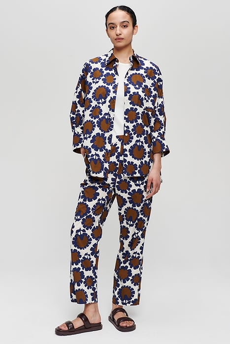 COTTON PRINTED SHIRT JAPAN BLUE 5