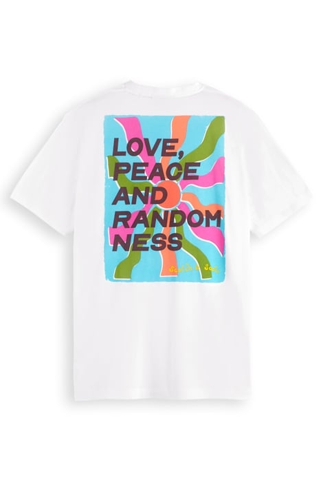 COTTON/LYOCELL ARTWORK TEE WHITE 5