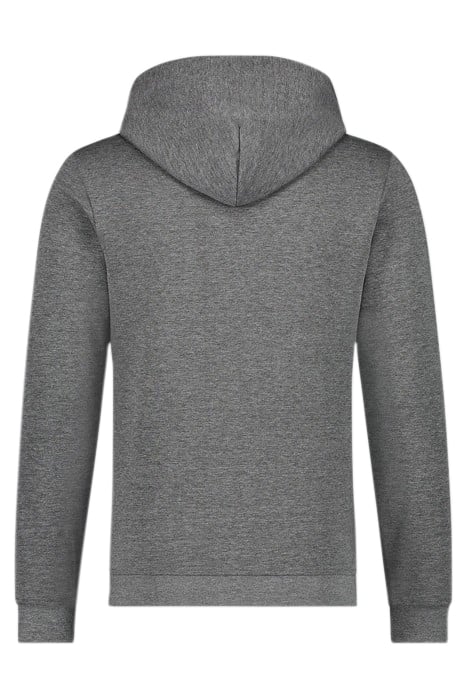 Q-SERIES STRAIGHT ZIP THRU HOODIE DK GREY HEATHER 4