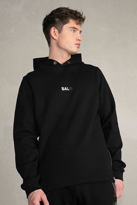 Q-SERIES STRAIGHT CLASSIC HOODIE BLACK 1