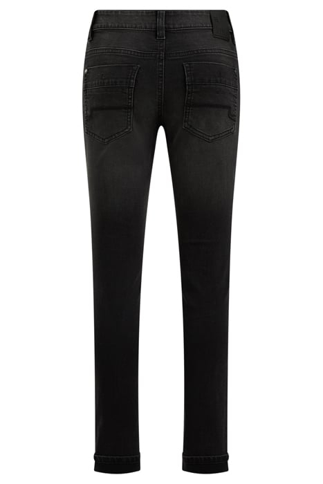 5-POCKET MID WAIST BLACK 4