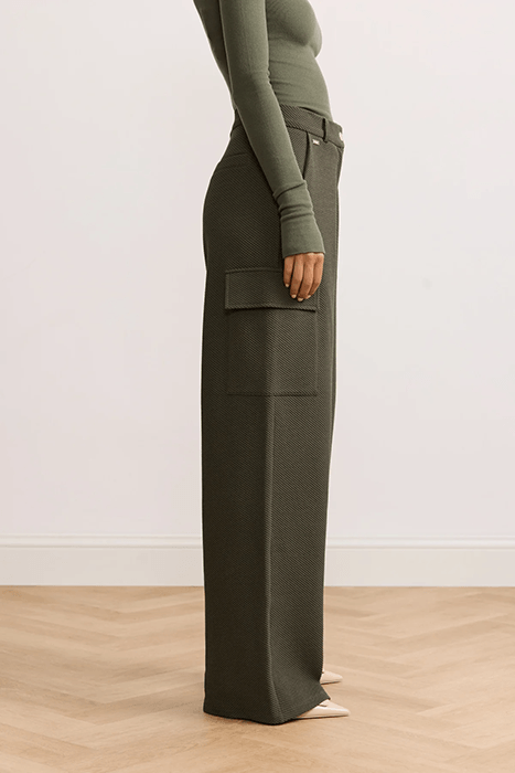 MOON CLASSIC CARGO PANTS DEEP MOSS 2