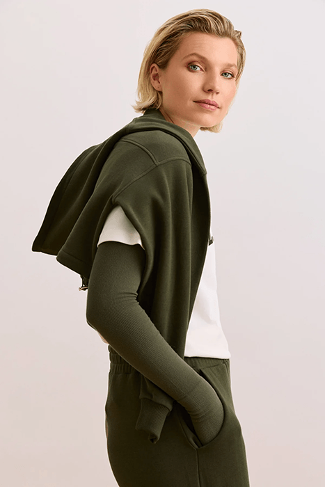 FINN COZY CARGO PANTS DEEP MOSS 3