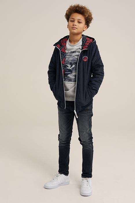 JACKET REVERSIBLE BOMBER DARK BLUE 2