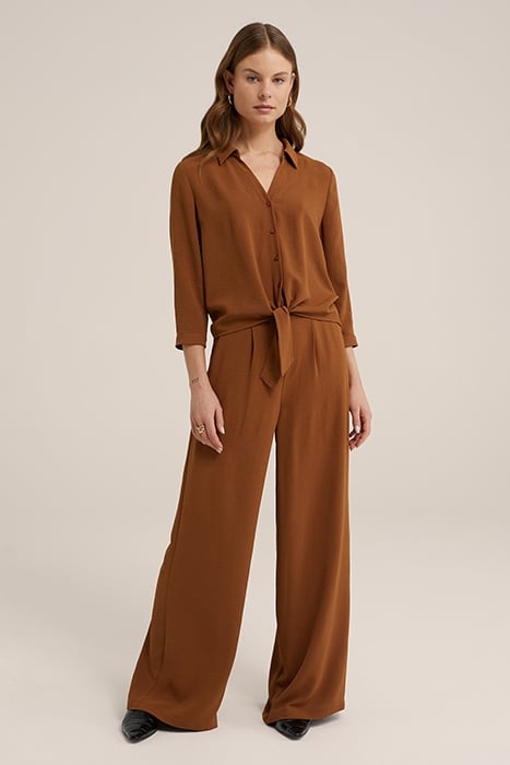 TROUSER DARK BROWN 3