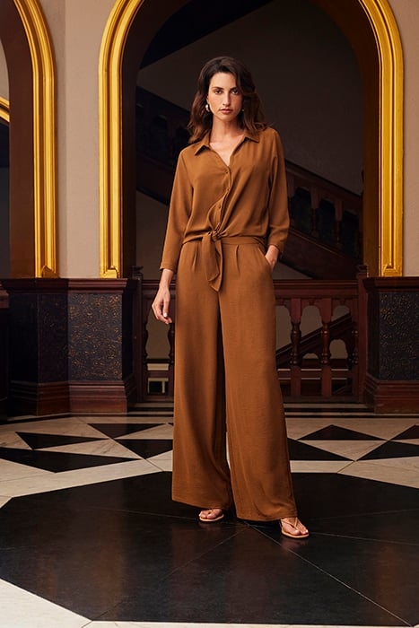 TROUSER DARK BROWN 5