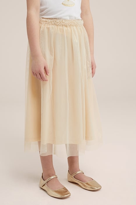 SKIRT MAXI LENGTH GOLD 1