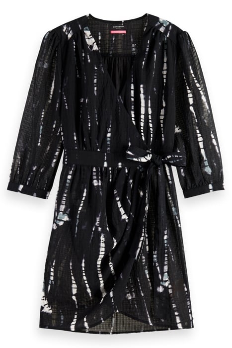 MINI WRAP DRESS TIE DYE ROPE 4