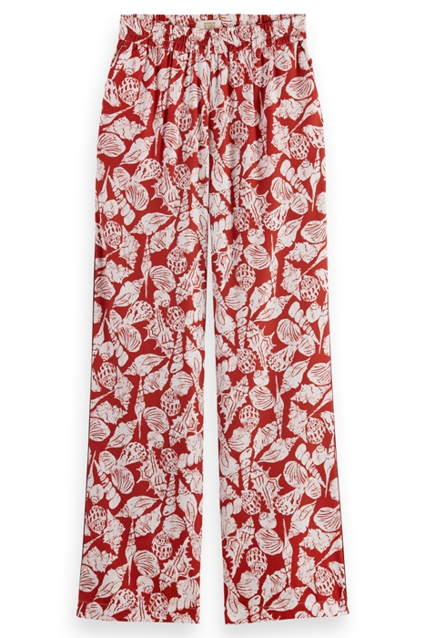 GIA SHELL BATIK PRINTED PANT SHELL BATIK TERRACOTTA 4