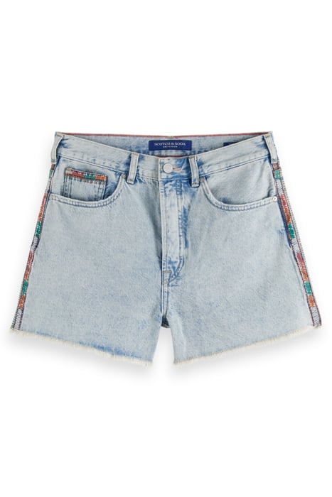 THE RAY 5 POCKET LOW RISE DENIM SHORT — SEA STAR 1