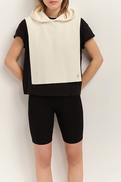 AXEN - ECRU KNITTED HOODED COLLAR 1