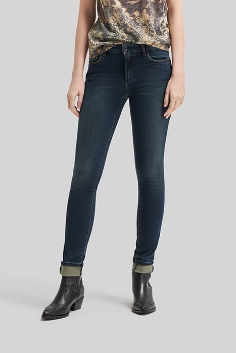 MID.HIGH BLUE SCULPT.UP FIT SLIM JEANS 1