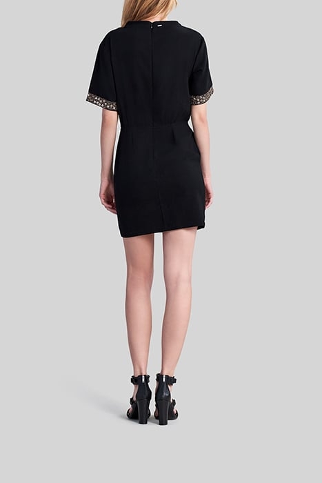 BLACK BEAD AND SEQUIN DRESS 4