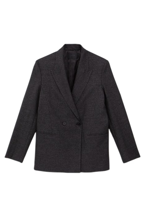 BLACK GLITTERY SUIT JACKET 3