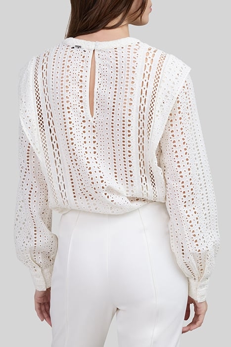 OFF-WHITE GUIPURE LACE BLOUSE 2