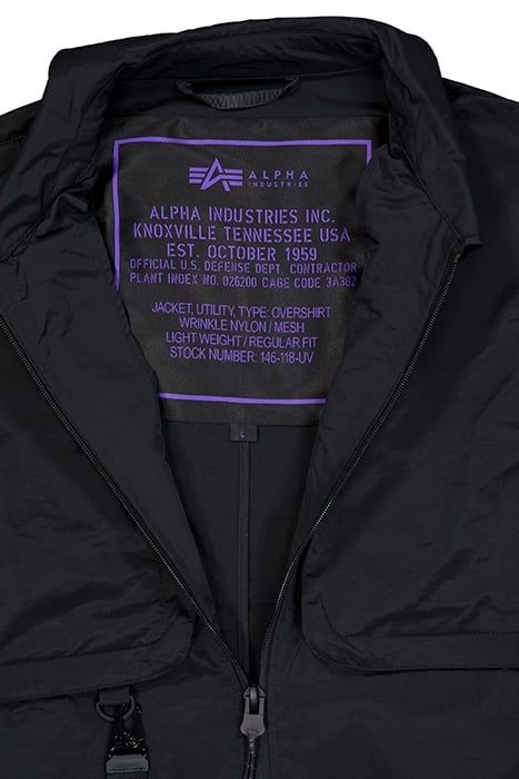 UTILITY SHIRT UV BLACK 6